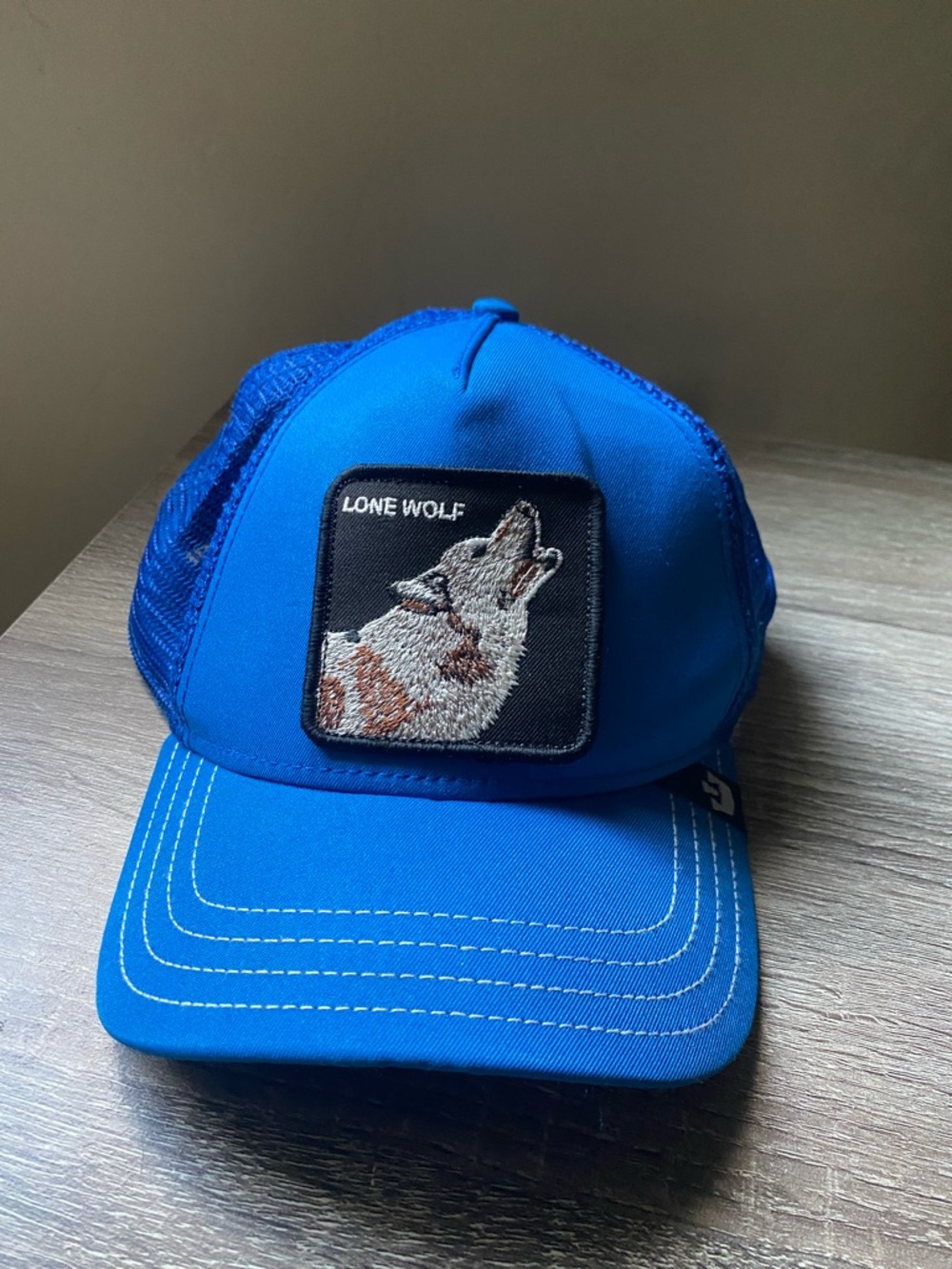 Goorin Bros, Lone Wolf, Blue, Great Condition